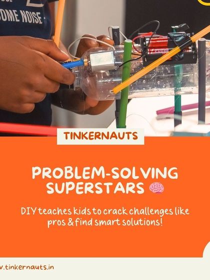Problem-Solving Superstars: DIY teaches kids to approach challenges like a puzzle. By building things like this scribble bot, they learn to troubleshoot and find smart solutions on their own.