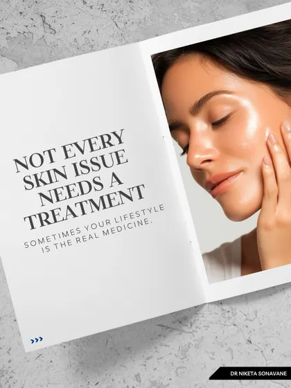 This is a core belief in my practice. Not every skin issue requires an aggressive treatment or a pile of products. Often, the most powerful medicine for your skin is making positive changes to your lifestyle, diet, and stress levels.