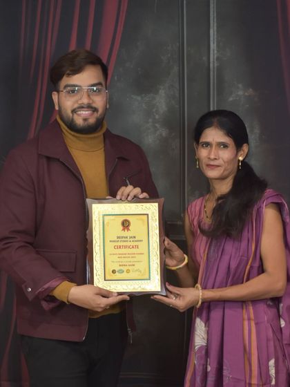 Every student who completes the course receives a certificate to validate their skills. Congratulations to this graduate on finishing her training.