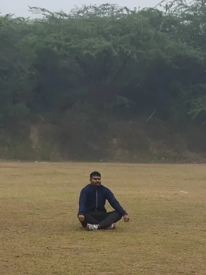 A senior cricketer finds his focus through meditation on a cold winter morning. We believe mental conditioning is just as important as physical training to prepare for the pressures of the game.