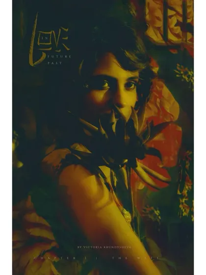 The opening visual for my narrative editorial, 'Love in Future Past'. Inspired by the cinematic mood of Wong Kar Wai, this image sets the tone for a story about memory and longing. The styling and composition are designed to feel like a vintage film poster, drawing you into the world of the character.