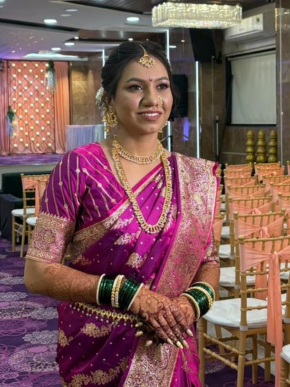 Another beautiful portrait of the bride, looking confident and happy. The makeup is timeless, ensuring she will love her photos for years to come.