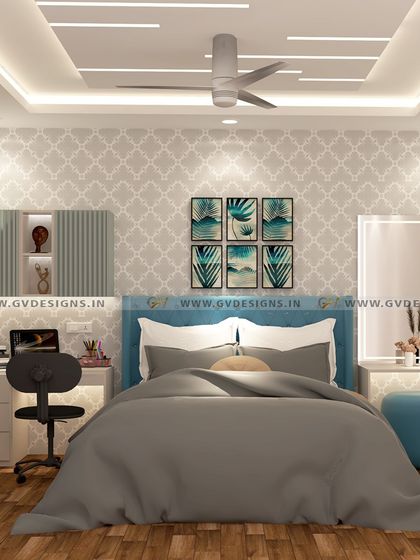 GV Designs - Turnkey Home Interiors Serene & Sophisticated Bedrooms photo 10