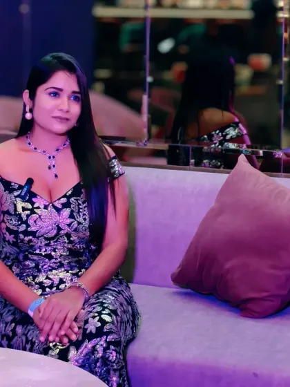 The purple lighting adds to the cool vibe of the evening. I work with the event's theme to create a cohesive experience.