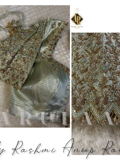 Arulaa by Rashmi Anoop Rao - Custom Bridal & Occasion Wear for Women Bridal Blouse Masterpieces photo 55