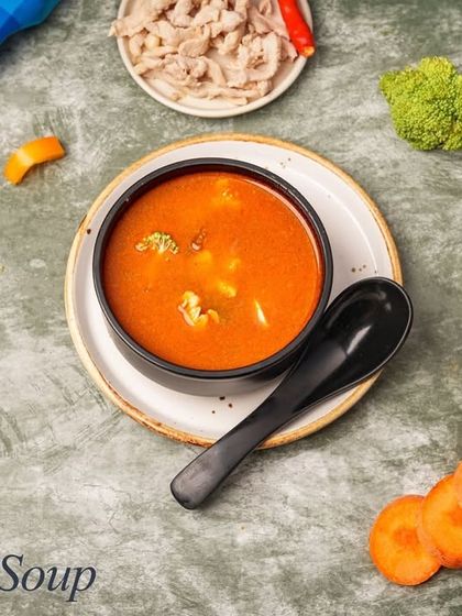 For something more exotic, try our Tom Yum Soup. This Thai soup is famous for its distinct hot and sour flavours with fragrant spices and herbs.