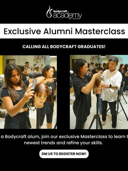 An invitation for our graduates to an exclusive Alumni Masterclass, showing our commitment to lifelong learning and community.