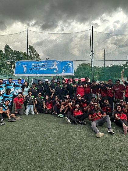 Capturing the excitement of the Solutionec Premiere League. This event is a testament to our vibrant company culture and the importance of teamwork.