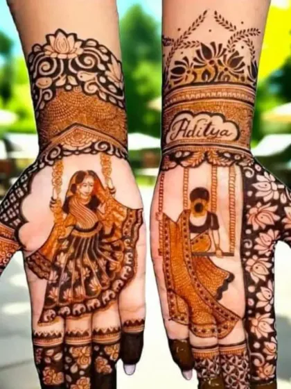 Bunty Rajasthani Mehandi - Special Occasion Mehandi Your Story in Henna: Custom Portraits photo 17