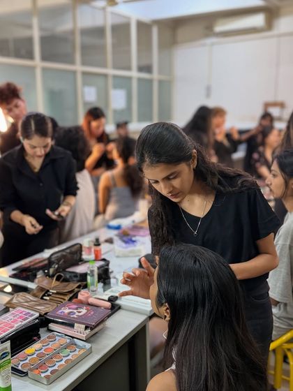 A busy classroom scene. We believe in providing ample hands-on practice to ensure our students are confident in their skills.