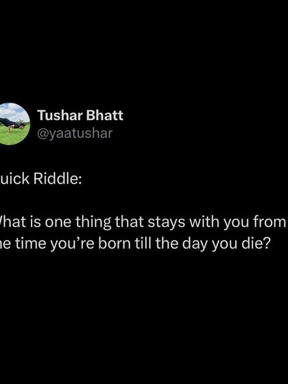 What is the one thing that stays with you from birth until death? Your breath. Realizing this changed my life and became the anchor for my entire practice. It's the ultimate tool for returning to the present moment.