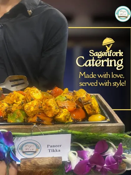 My Paneer Tikka is always a crowd-pleaser. Soft cubes of paneer are marinated in spices and grilled with colorful bell peppers and onions, served sizzling on a platter.