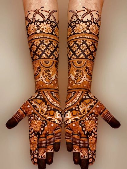Bunty Rajasthani Mehandi - Bridal Mehendi Classic Rajasthani & Traditional Motifs photo 5