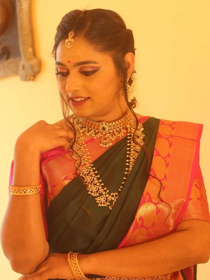 Sindhu Krishnan - Bridal & Wedding Makeup Engagement & Pre-Wedding Events photo 9