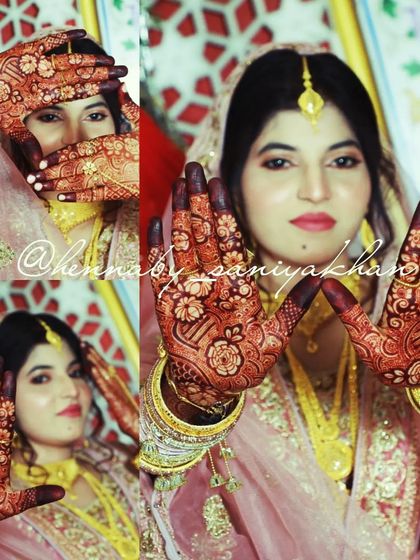 My bride is absolutely slaying with her perfectly stained hands. This is the kind of result that makes all the hours of work worth it.