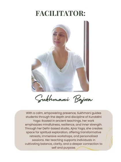 It is my honor to guide you through these journeys. My work is rooted in the ancient teachings of Kundalini Yoga, and I aim to create a space for spiritual exploration, clarity, and a deeper connection to your own purpose.