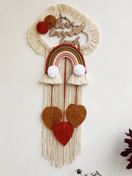 Shikha Agarwal - Custom Macrame & Crochet Home Decor Personalized Name Hangings photo 4