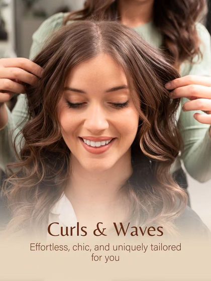 Effortless, chic, and uniquely tailored for you. We specialize in creating soft curls and waves that look natural and feel incredible.