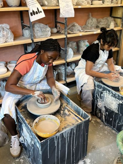 Our studio is a place for everyone. We love welcoming people from all over the world to share in the universal language of creativity.