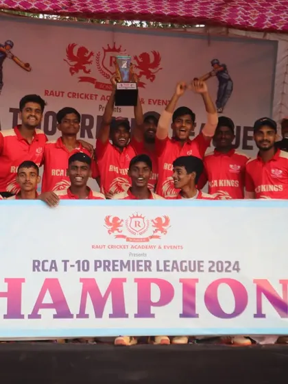 This is what all the hard work leads to. Celebrating with my RCA Kings, the senior champions of our RCA T-10 Premier League 2024. We don't just practice, we compete and we win.