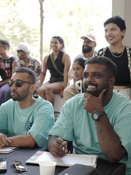 Our instructors and judges watching the performances intently at Spectra.