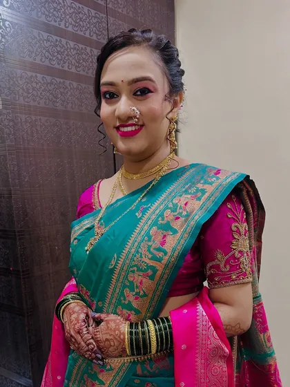 A happy, smiling portrait of the client.