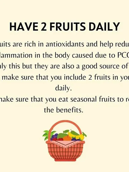 A simple tip to include two fruits in your daily diet to fight inflammation.