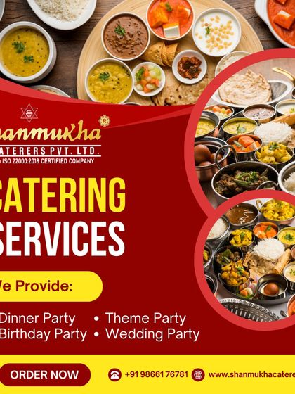 Shanmukha Caterers - Pure Vegetarian Event Catering Our Promise: 47 Years of Trust & Quality photo 65