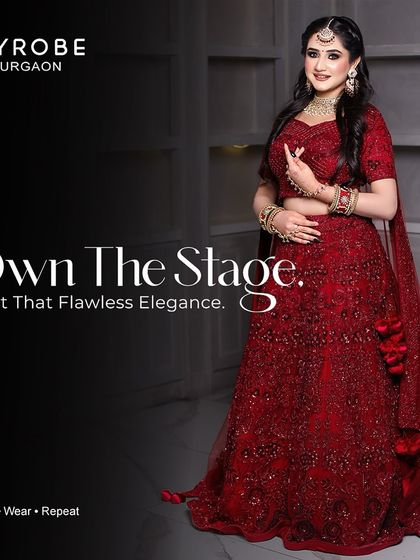 Own the stage, rent the flawless elegance. This graphic perfectly captures the essence of my service.