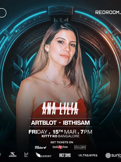 A duplicate of the main flyer for the Ana Lilia event.