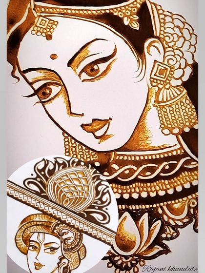 Sonu - Mehndi Art Workshops The Art of Portrait Mehndi photo 4