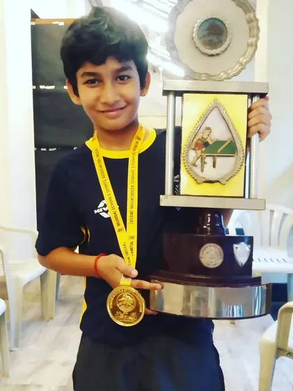 Celebrating wins at the Mumbai Inter-school MSSA 2023 tournament, with Aakarshan Yadav securing gold and Ryan Hooda taking silver.
