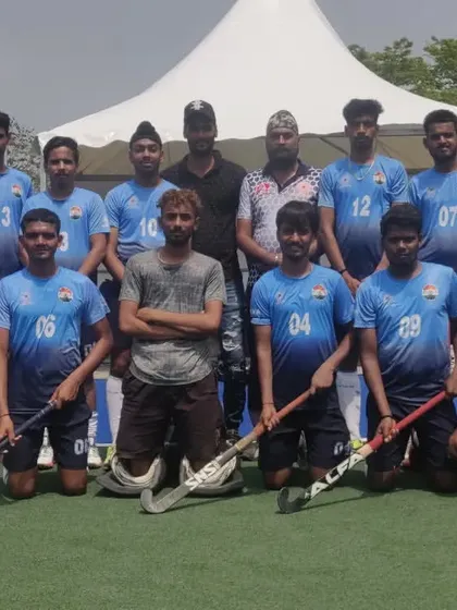 Here is the SHA squad for the 2nd Junior Men Academy National Championship in Jamshedpur. We prepare our players to compete on the national stage, representing the academy with skill and determination.