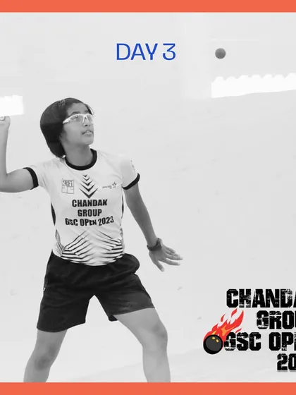 A young athlete focuses on the ball during Day 3 of the GSC Open. We celebrate the focus and discipline of all our participants.