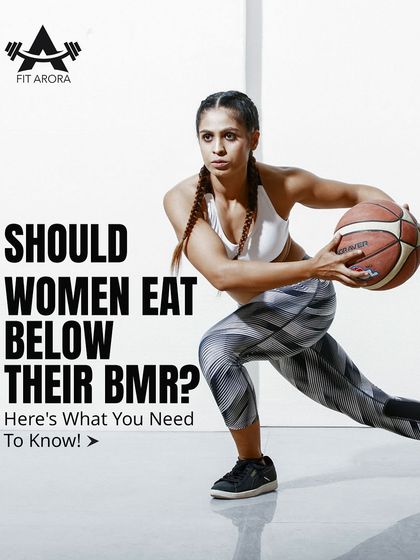 The cover slide for my educational series on BMR. This post addresses the common question: "Should women eat below their BMR?" and sets the stage for a science-based explanation.