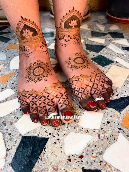 Lotus Mehendi Arts - Bridal & Occasion Mehendi Baby Shower & Naming Ceremony Mehendi photo 21