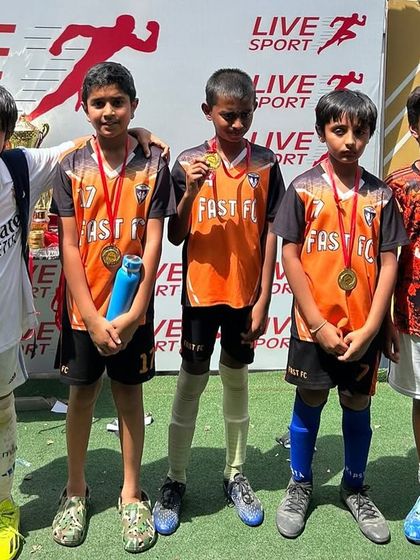 Our other U11 team, which reached the semi-finals of the Junior League, showing the depth of talent at our academy.