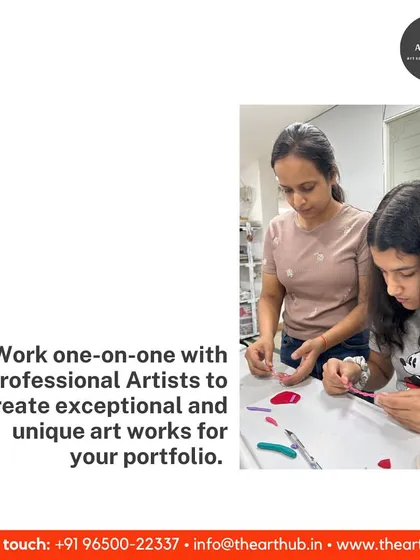 My portfolio development program offers one-on-one guidance with professional artists. This personalized attention helps students create unique and high-quality work for their applications.