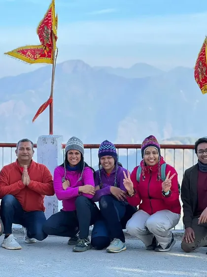 The smiles of our community in Rishikesh. We come together as strangers and leave as family.