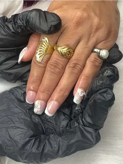 Another view of this beautiful 3D ombre set, showing the detail from a different angle.
