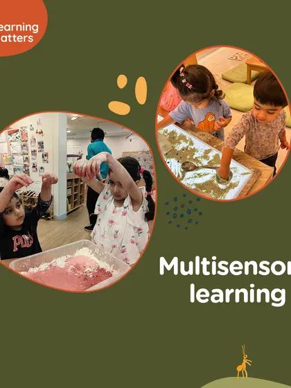 This series of graphic posts highlights our core values and beliefs: from the power of curiosity, wonder, and joy to the importance of agency, creativity, and multisensory learning.