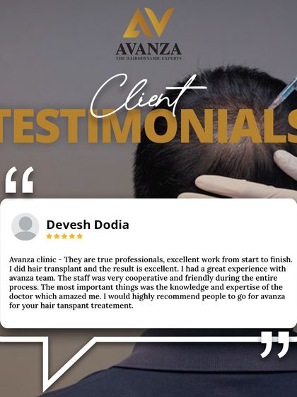 Devesh Dodla describes us as "true professionals" with "excellent work from start to finish." He was amazed by the knowledge and expertise of the doctor and highly recommends our clinic.