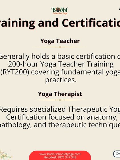 Bodhi School of Yoga - Yoga Therapy Sessions What is Yoga Therapy? photo 4