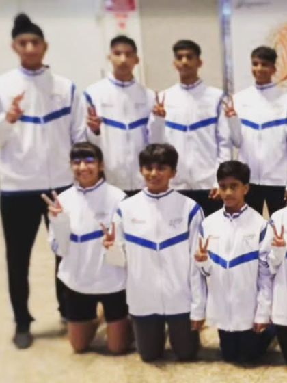 We are proud to see our student Saanvisri with the Cadet team of India, traveling to Bosnia for the Asian Cadet Taekwondo Championship. She is a role model for our younger students.