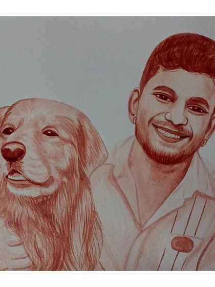 Sharan Ediga - Custom Portrait Art Family & Pet Portraits photo 6