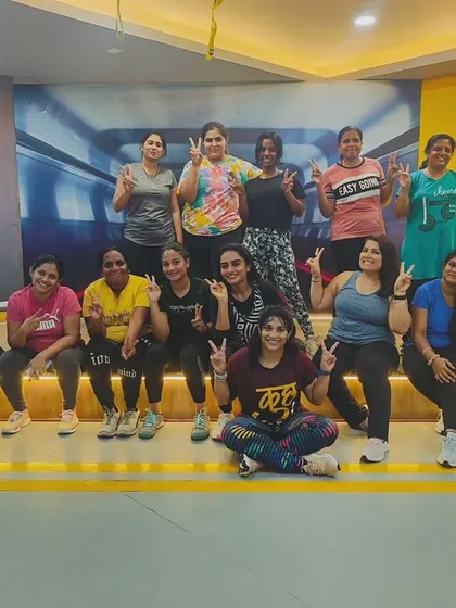 Come and join our fitness family. This is us after a fun-filled Zumba class. We are a diverse group of all ages and fitness levels, united by our love for staying active and healthy together.