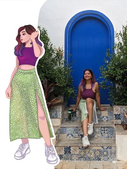 Rachita Burjupati - Custom Apparel & Wearable Art Digital Outfit & Travel Illustrations photo 6