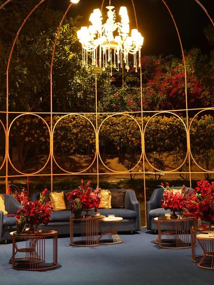 The Wedding Square - Wedding Design & Styling Opulent Sangeet & Reception Nights photo 16