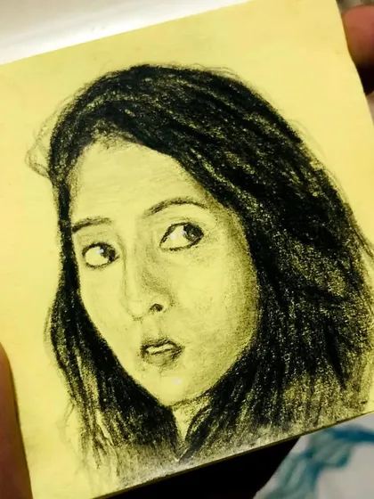 A collection of some of my portrait sketches. I enjoy exploring different faces and expressions, often using simple tools like charcoal or pencil on post-it notes to capture a fleeting moment.