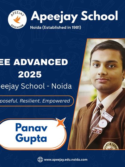 Kudos to Panav Gupta for cracking the JEE Advanced 2025. His success is a result of relentless dedication and a sharp strategic approach to learning.